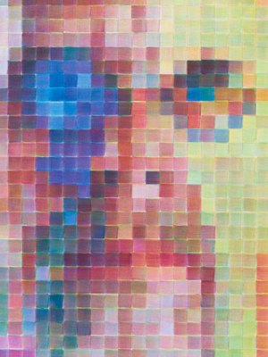 Self-Portrait I (2015), Chuck Close.