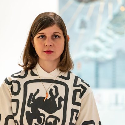 Lucy McKenzie at Tate Liverpool, 2021.