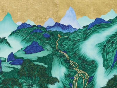Good Times: Lion Leopard Lake (detail; 2020), Yao Jui-chung. Michael Goedhuis (price on application)