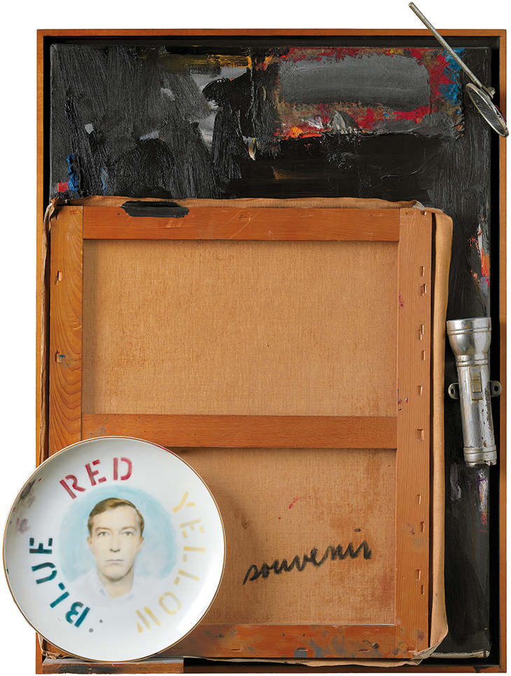 Souvenir 2 (1964), Jasper Johns. Collection of Barbara and Richard S. Lane.