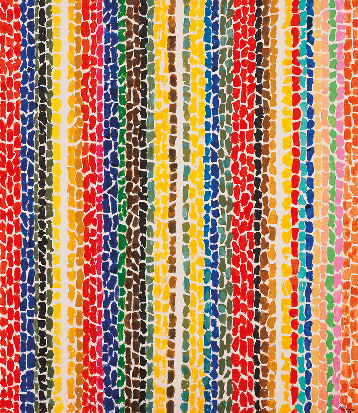 Breeze Rustling Through Fall Flowers (1968), Alma Thomas. The Phillips Collection, Washington, D.C.