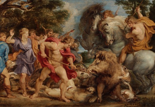 The Calydonian Boar Hunt (c. 1611–12), Peter Paul Rubens.