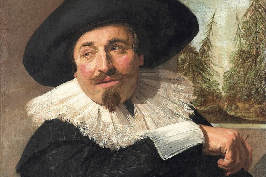 Isaac Abrahamsz Massa (1626; detail), Frans Hals. Art Gallery of Ontario, Toronto