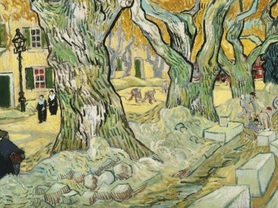 The Road Menders (1889), Van Gogh. The Phillips Collection, Washington, D.C.