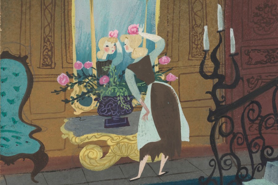 concept art (detail; 1950), Mary Blair