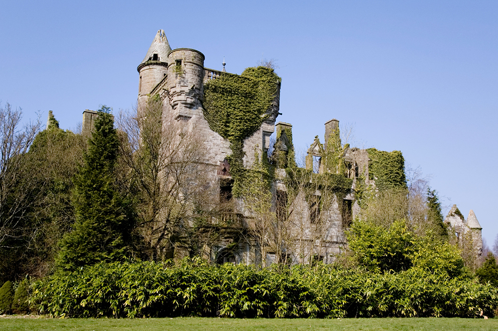Buchanan Castle, Stirlingshire, as it is today.