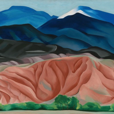 Black Mesa Landscape, New Mexico/Out Back of Marie’s II, (1930), Georgia O'Keeffe.