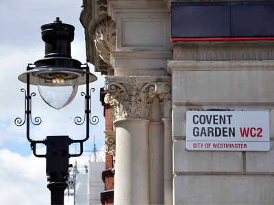 Street smarts: a gas lamp in the City of Westminster.