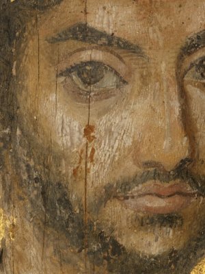 Portrait of a Man Wearing a Laurel Wreath (early to mid–2nd century).