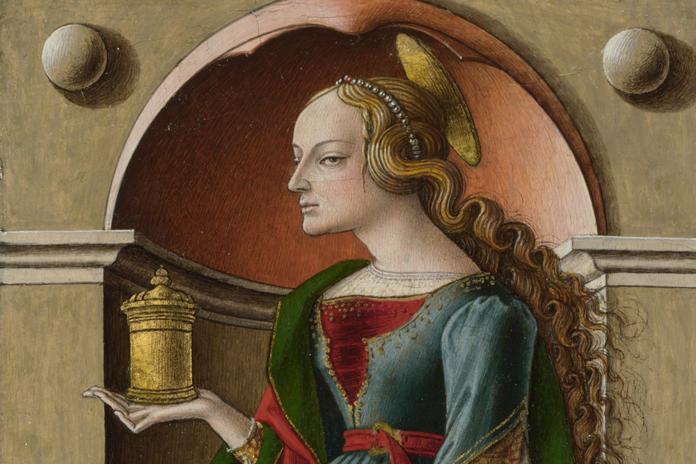 In Carlo Crivelli’s tricksy paintings, nothing is as it seems