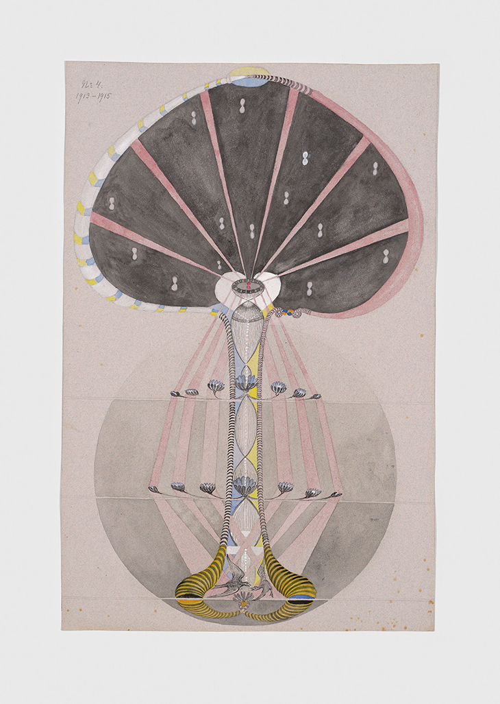 Tree of Knowledge, No. 4 (1913–15), Hilma af Klint.