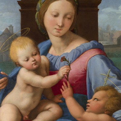 The Madonna and Child with the Infant Baptist (The Garvagh Madonna)