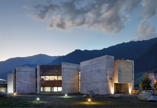 The rebuilt Svaneti Museum of History and Ethnography in Mestia, Georgia, which reopened in 2014. Photo: Georgian National Museum/Fernando Javier Urquijo