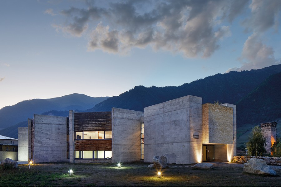 The rebuilt Svaneti Museum of History and Ethnography in Mestia, Georgia, which reopened in 2014. Photo: Georgian National Museum/Fernando Javier Urquijo