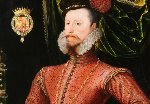 Robert Dudley (detail; c. 1575), unknown Anglo-Netherlandish artist. Photo: © National Portrait Gallery, London