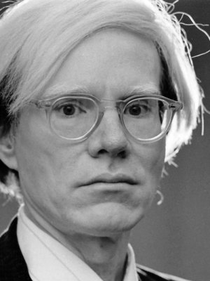 Andy Warhol photographed in 1973.