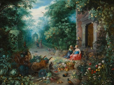 Vertumne et Pomone 1620 Abraham Govaerts