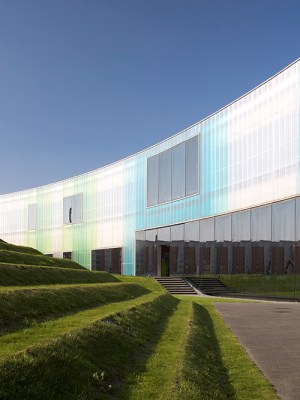 The Laban Dance Centre in Deptford, London, designed by Herzog & de Meuron.