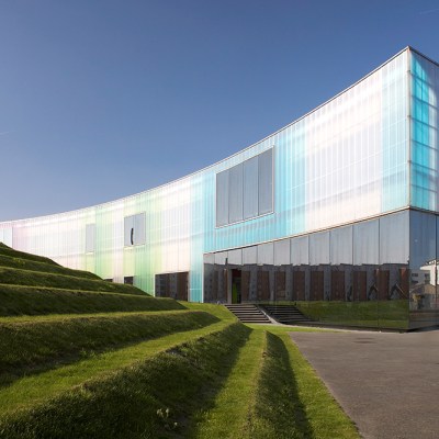 The Laban Dance Centre in Deptford, London, designed by Herzog & de Meuron.