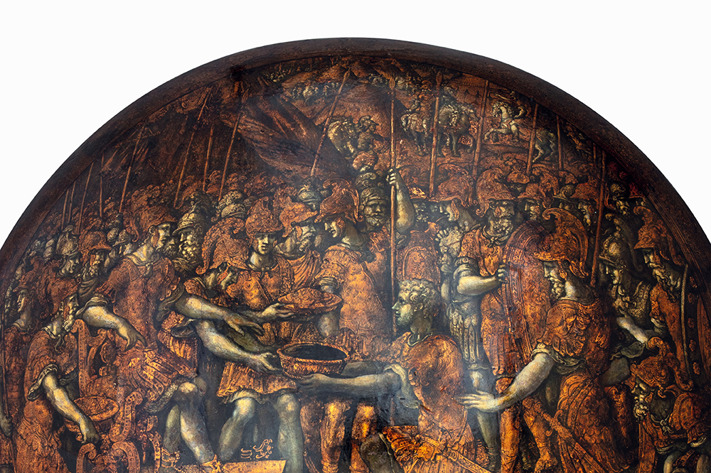 The art of armour – uncovering the details of a Renaissance shield