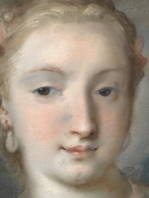 Die Parze Lachesis (detail; c. 1730), Rosalba Carriera. Courtesy Bavarian State Painting Collections