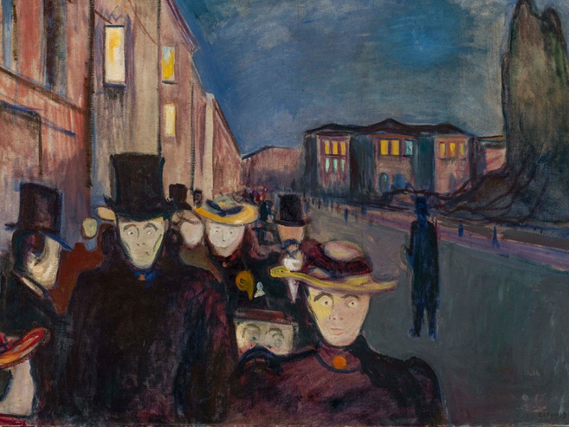 (1892), Edvard Munch. KODE Bergen Art Museum