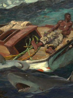 The Gulf Stream (detail; 1899), Winslow Homer.