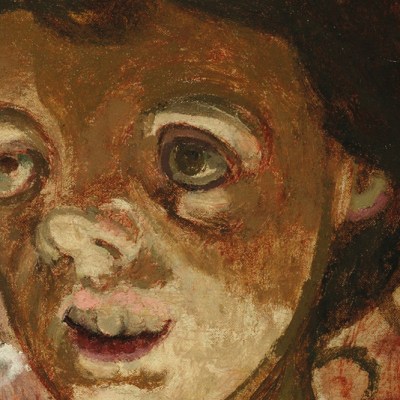 Cicely Hey (detail; 1923), Walter Sickert. The Whitworth, University of Manchester