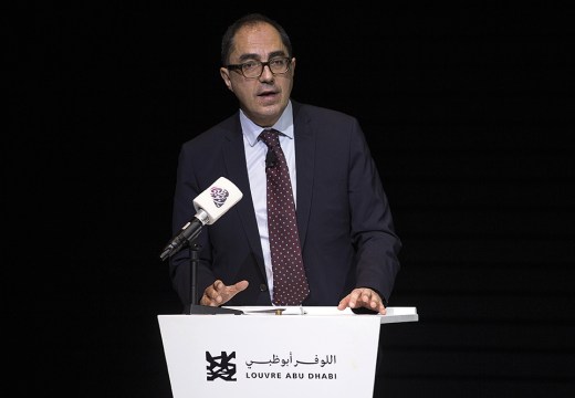 Jean Luc-Martinez at the Louvre Abu Dhabi in December 2017.