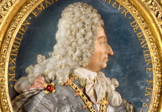 Maximilian II Emanuel, Elector of Bavaria (1662 -1726) (detail; 1725), Charles Claude Dubut.