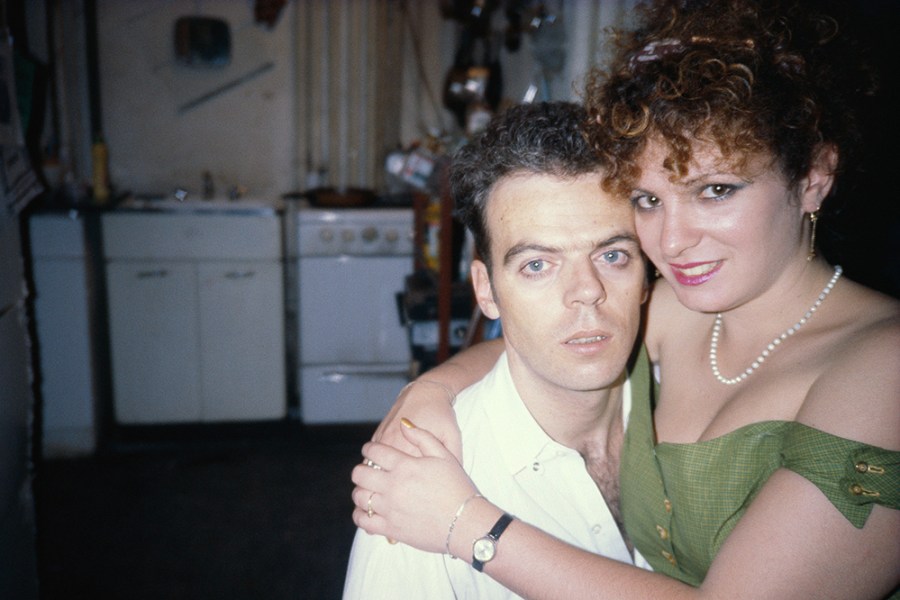 Nan on Brian’s lap, Brian’s birthday (1981), from ‘The Ballad of Sexual Dependency’. Maison Européenne, Paris.