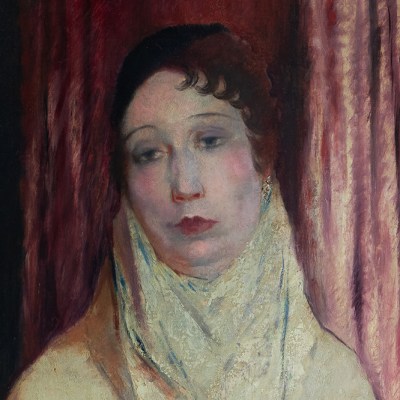 Madame C d’Madame C d’A (detail; 1932), Glyn Philpot.