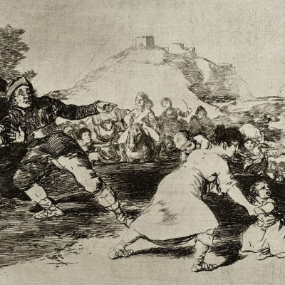 Plate 44 from The Disasters of War (1810–20), Francisco de Goya.