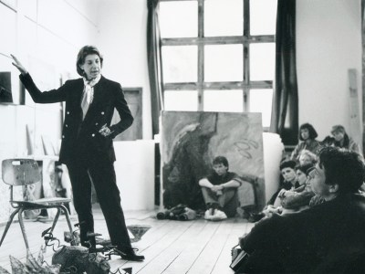 Helen Frankenthaler studio visit