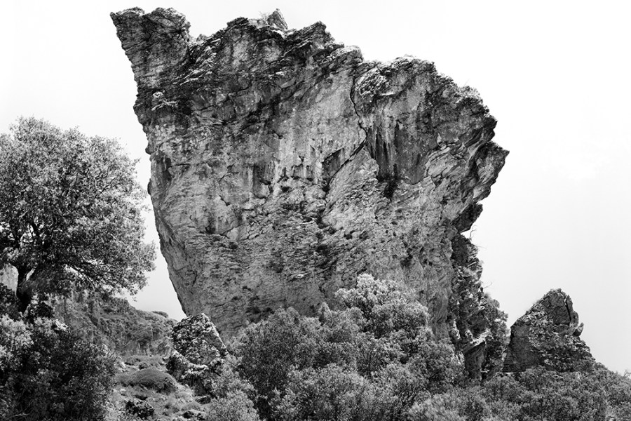 Rock slump from the cliffs of Sarikaya, near Yesilbaskoy. In antiquity, Sarikya was one of the main limestone quarries providing ancient Sagalossos with stone building materials.