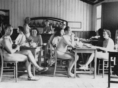 The British nudists who had their minds set on higher things