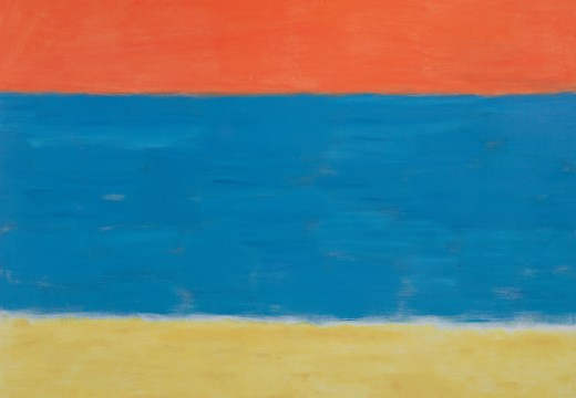 Milton Avery Blue Sea, Red Sky