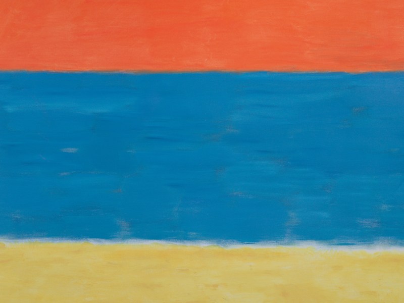 Milton Avery Blue Sea, Red Sky