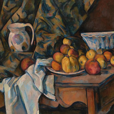 Still Life with Apples and Peaches by Paul Cézanne