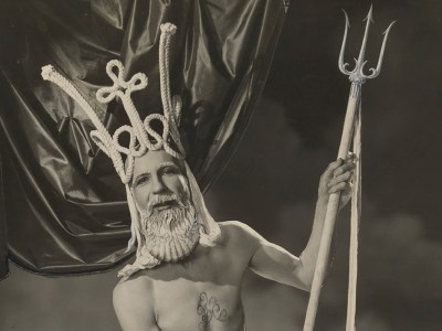 Angus McBean as Nepture (1939), Angus McBean. National Portrait Gallery, London.