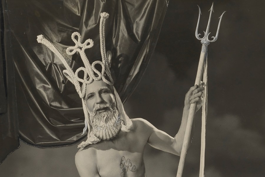 Angus McBean as Nepture (1939), Angus McBean. National Portrait Gallery, London.