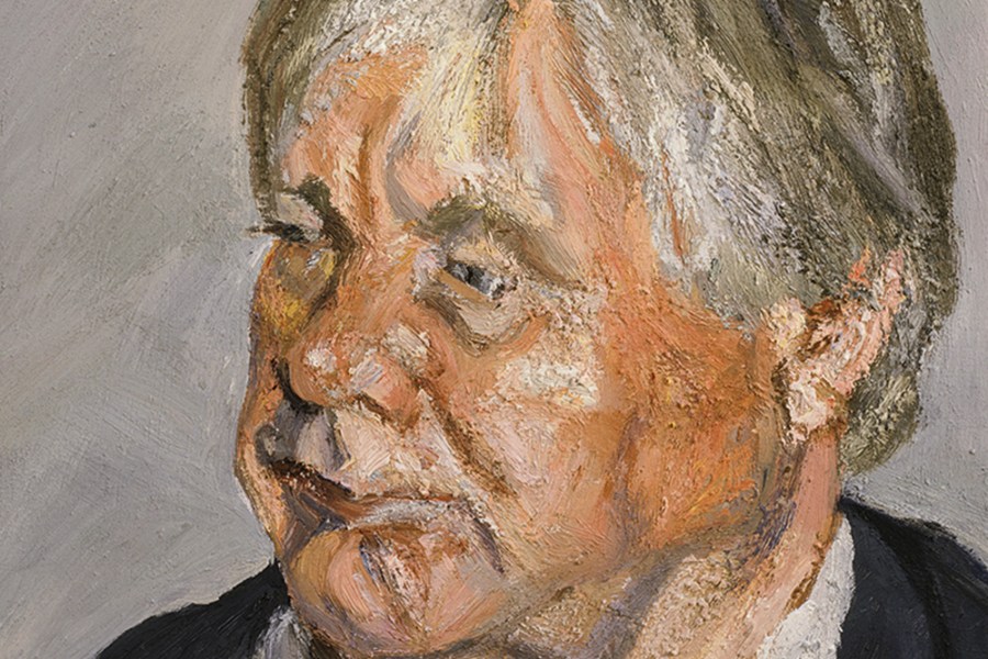 Profile Donegal Man Lucian Freud portrait