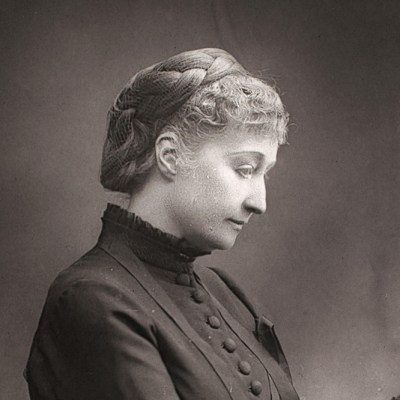 The Empress Eugénie (detail).