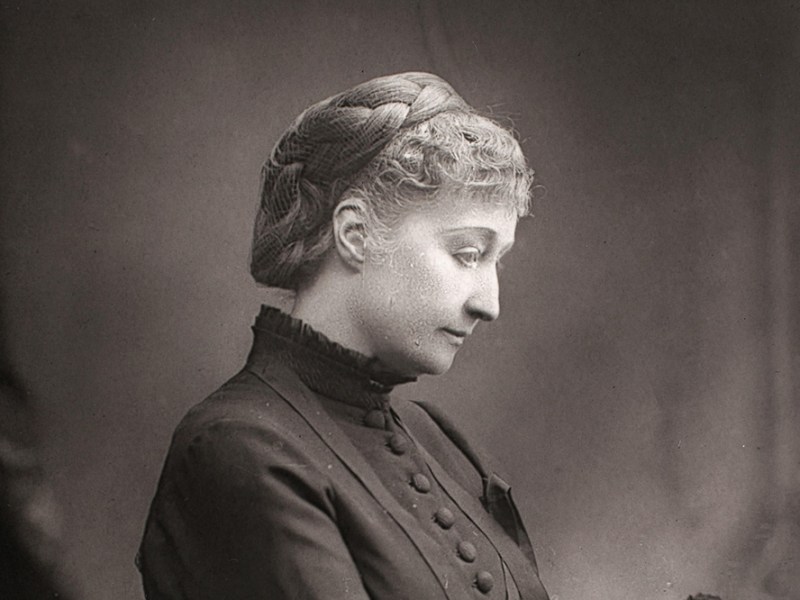 The Empress Eugénie (detail).