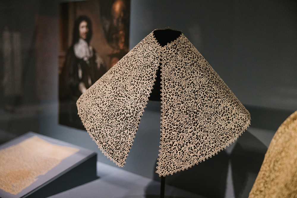 On point – the wearing of lace has always been tied up with social status