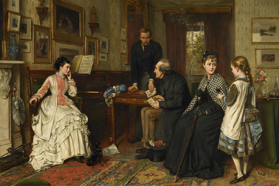 Poor Relations by George Goodwin Kilburne