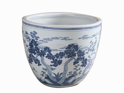 Jardinière (c. 1730), China. Strawberry Hill House, London