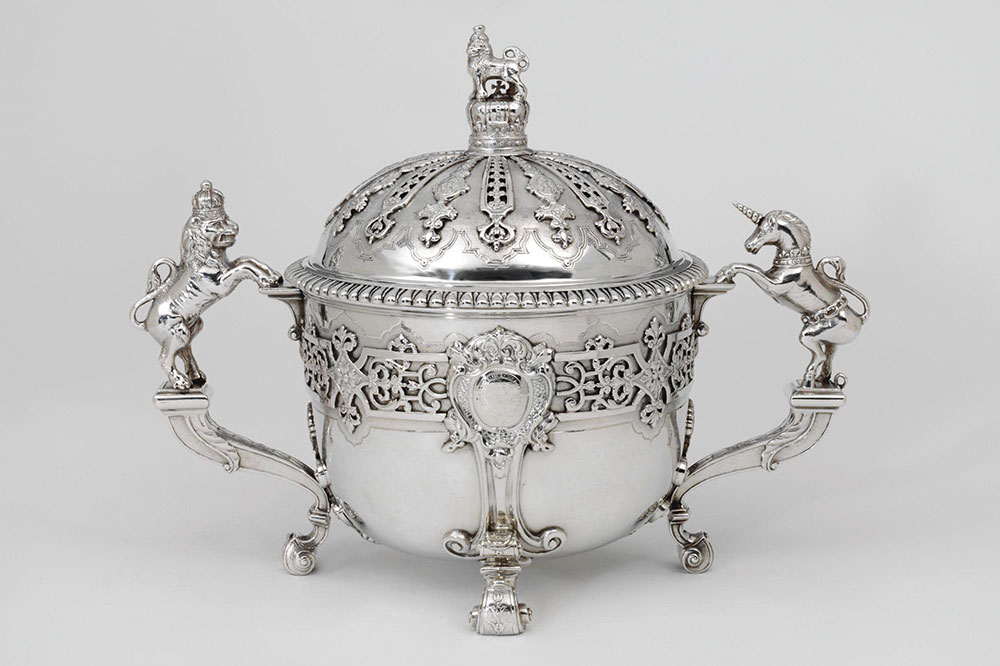 The royal christening gift that did sterling service