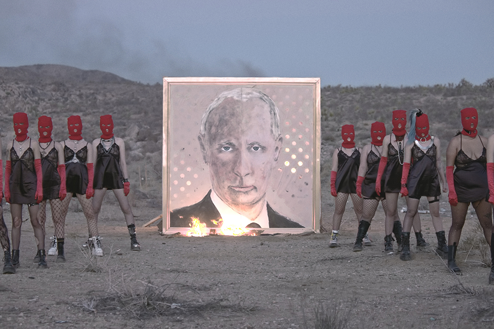 Pussy Riot’s plan to reduce Putin to ashes