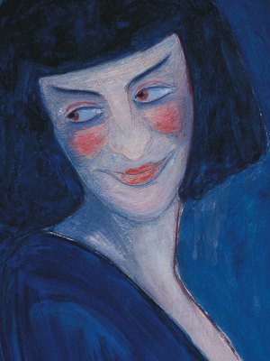 Painting of the Dancer Alexander Sacharoff